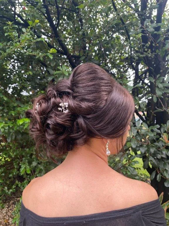 Special event hair styling